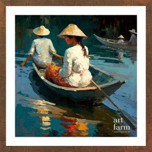 Boat on the river - BOA 002