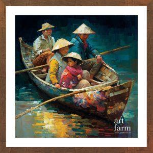 Boat on the river - BOA 003