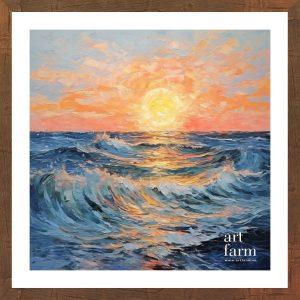 Sunrise on the sea - SUN 002