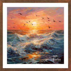 Sunrise on the sea - SUN 003