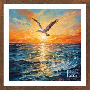 Sunrise on the sea - SUN 005