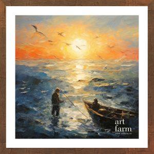 Sunrise on the sea - SUN 009