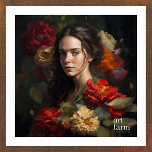 The Woman and the Flowers - FLO 004