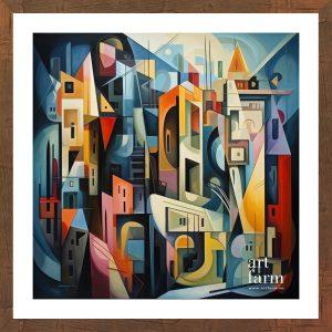 Cubist city - CIT 002