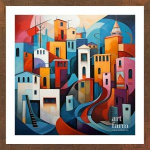 Cubist city - CIT 003