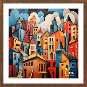 Cubist city - CIT 004