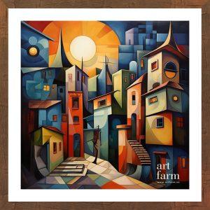 Cubist city - CIT 005