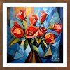 Cubist flower - CUB 005
