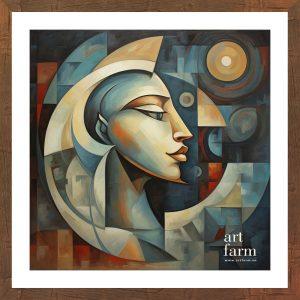 Cubist of the moon - CUB 002