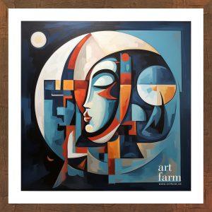 Cubist of the moon - CUB 007