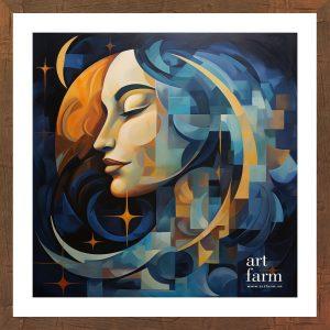 Cubist of the moon - CUB 008