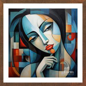 Cubist portrait - CUB 001