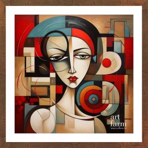 Cubist portrait - CUB 005