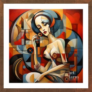 Cubist portrait - CUB 007