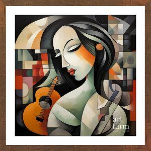 Cubist portrait - CUB 008