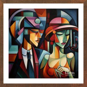Cubist portrait - CUB 009