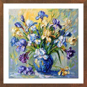 Iris flower vase - IRI 001