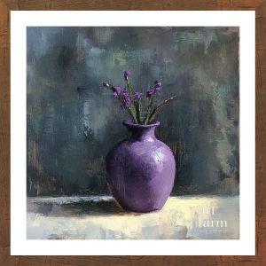 Violet vase - VIO 005
