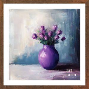 Violet vase - VIO 007