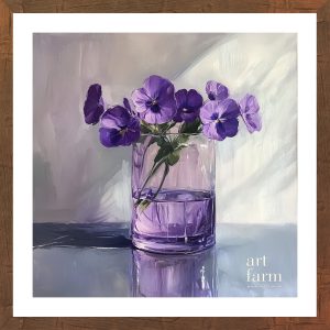 Violet vase - VIO 013
