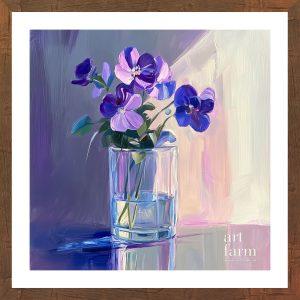 Violet vase - VIO 015