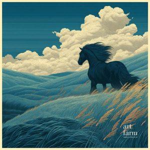 Ngựa - Edo-Woodblock-EDO-06