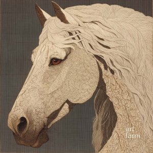 Ngựa - Edo-Woodblock-EDO-11