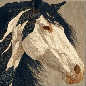 Ngựa - Edo-Woodblock-EDO-12