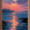 San francisco Bay - Sunset 01