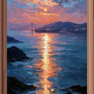 San francisco Bay - Sunset 02